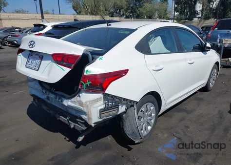 2020 Hyundai Accent Se z USA, uszkodzony, nr VIN 3KPC24A6XLE096779